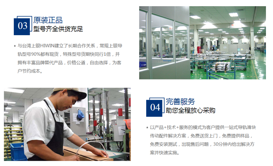 HIWIN上銀低組裝線性滑軌型號規(guī)格尺寸表-EGH20